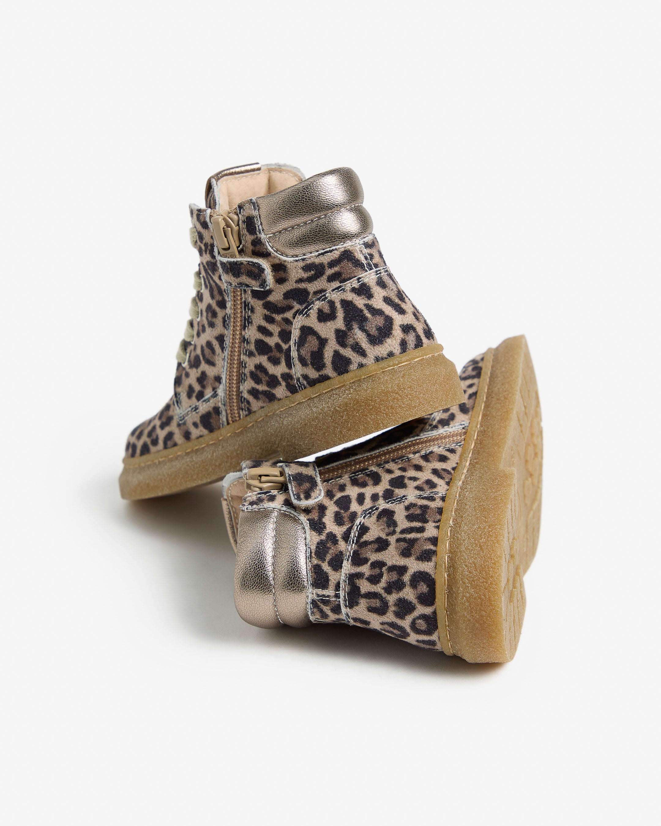  Mädchen-Ankle-Boots aus Funktionsmaterial und Leder