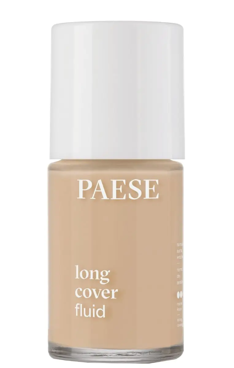 Paese Long Cover Fluid Podkład matujący, 1.75 Piaskowy Beż
