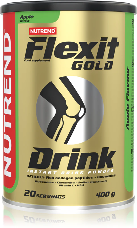 Doplněk stravy Nutrend Flexit Gold Drink v prášku pro výživu kloubů