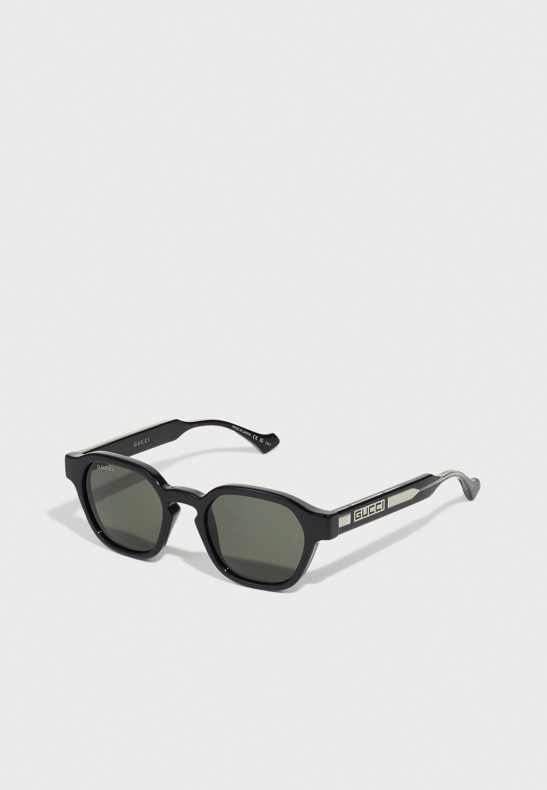 Lunettes de soleil Gucci - noir/cristal/gris