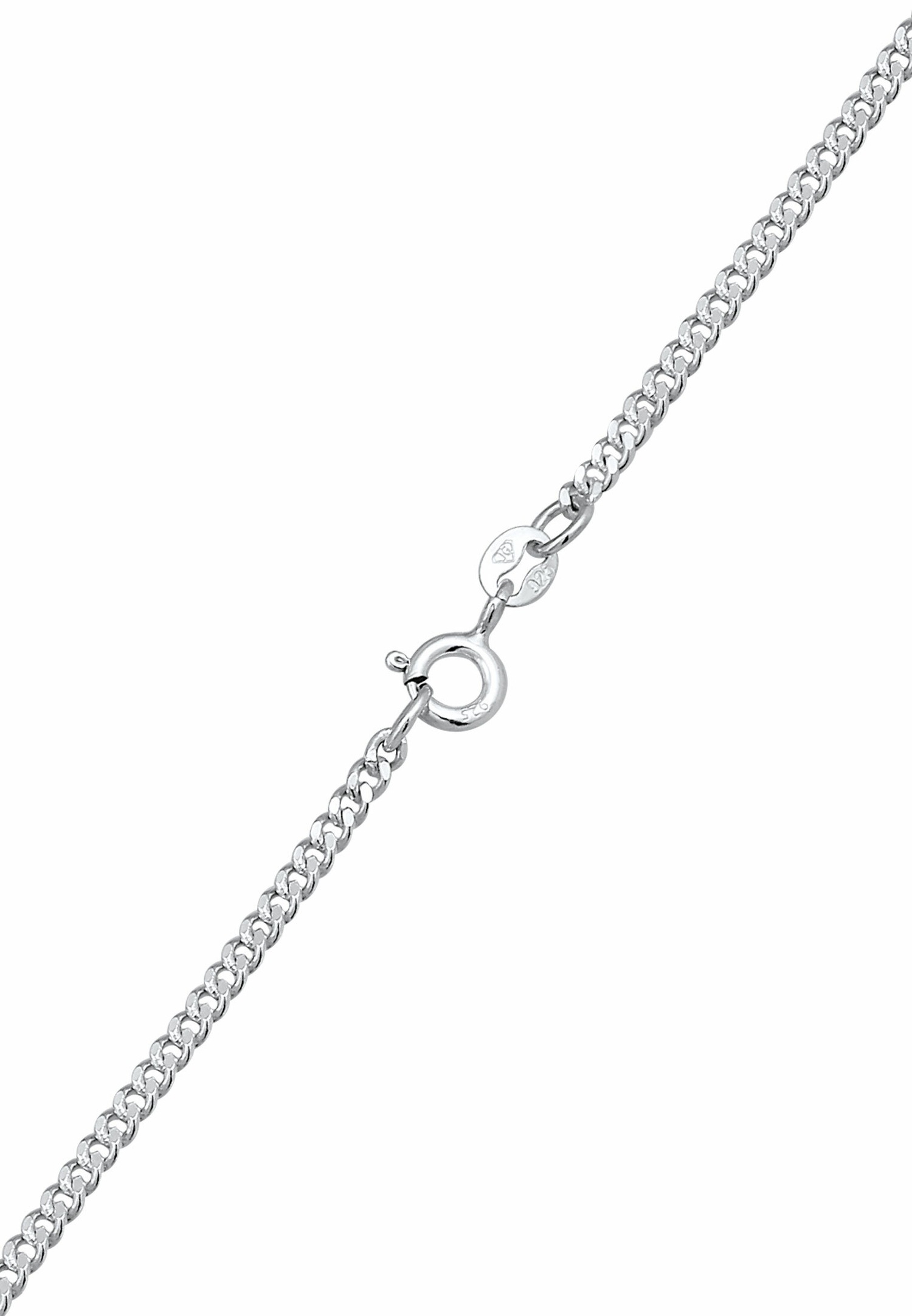Elli Blogueur tendance en argent sterling 925 : chaîne de base filigrane pour dames