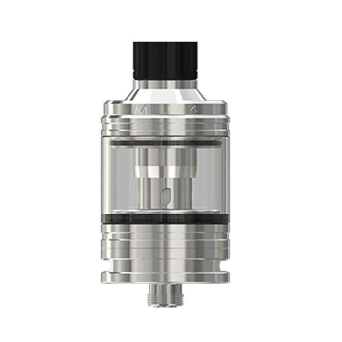 Authentieke Eleaf Melo 4 verstuiver - 4,5 ml met een diameter van 25 mm, zilverkleurige e-sigaret