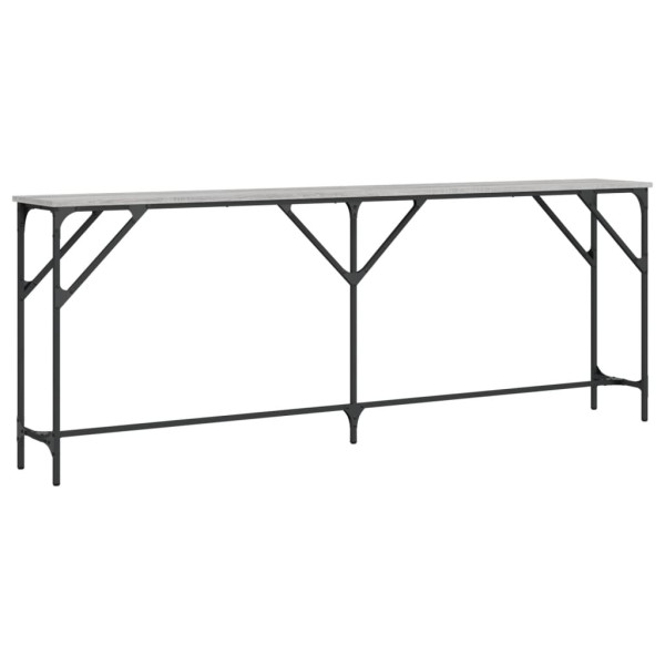 VidaXL Szary 200 x 29 x 75 cm Materiał drewnopochodny