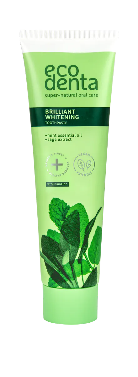 Ecodenta Brilliant - wybielająca Pasta do zębów 100 ml