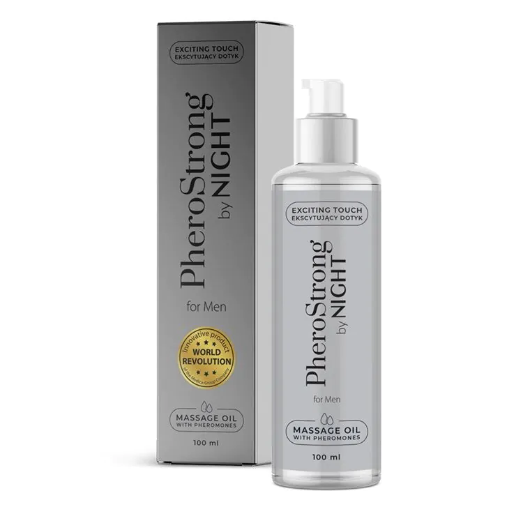 PheroStrong By Night For Men Massage Oil
