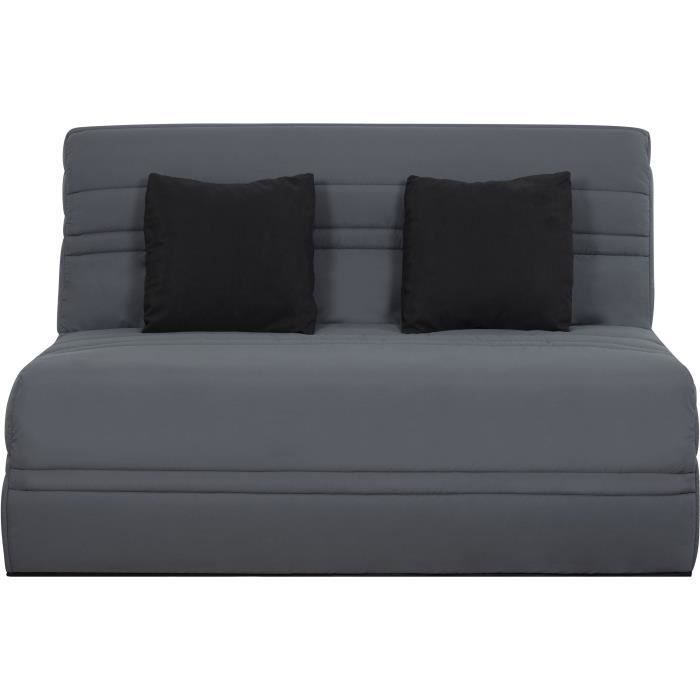 Nuage 3-zits slaapbank - Grijze stof - SIMMONS matras - Slaapoppervlak 188x138 cm