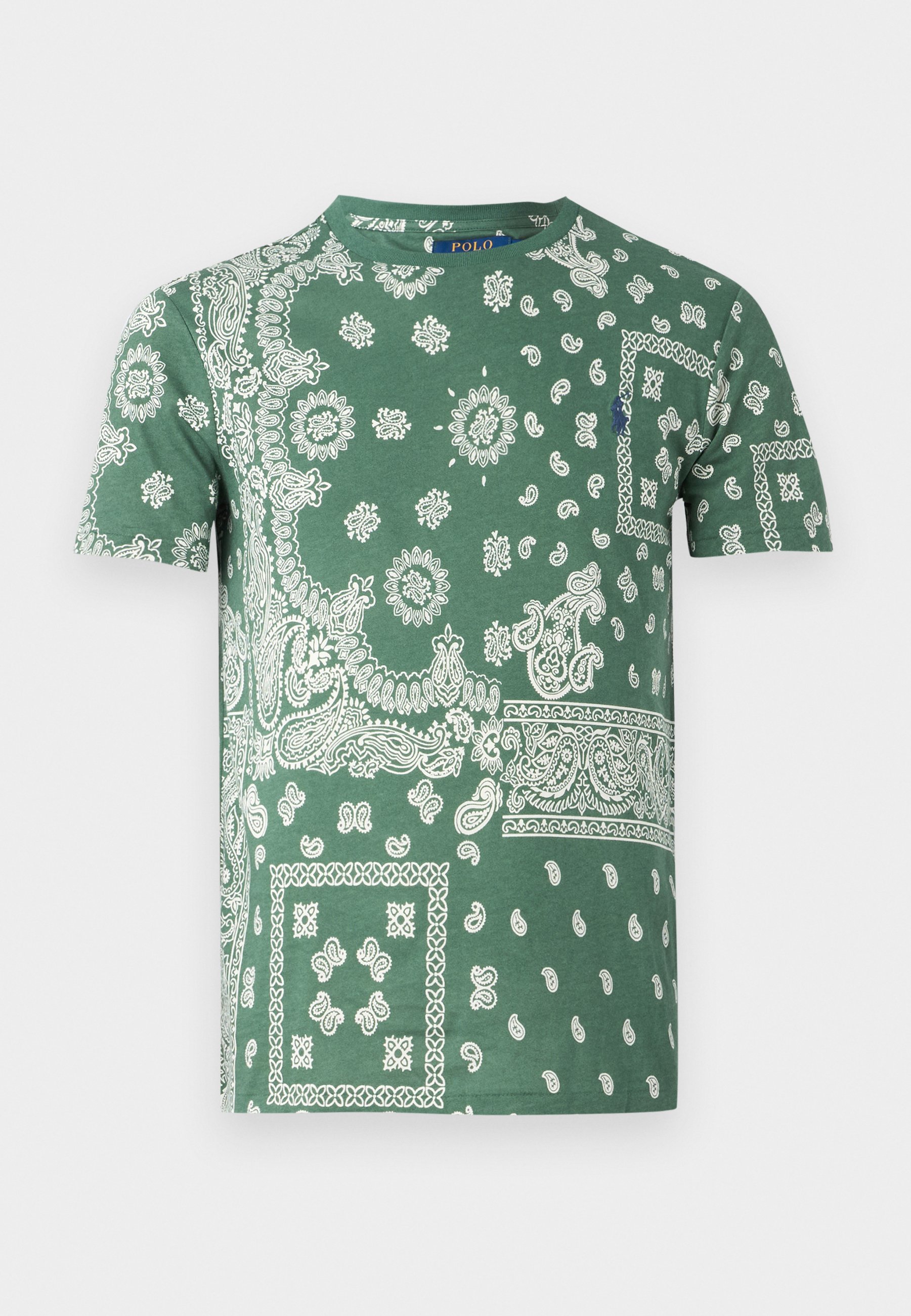 Polo Ralph Lauren T-shirt met korte mouwen en print - gewassen bosgroen