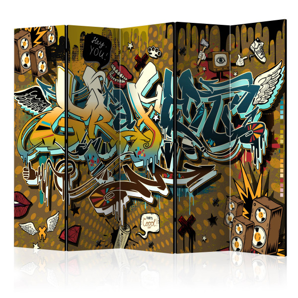 Parawan jednostronny Street art 225 x 172 cm 1 szt
