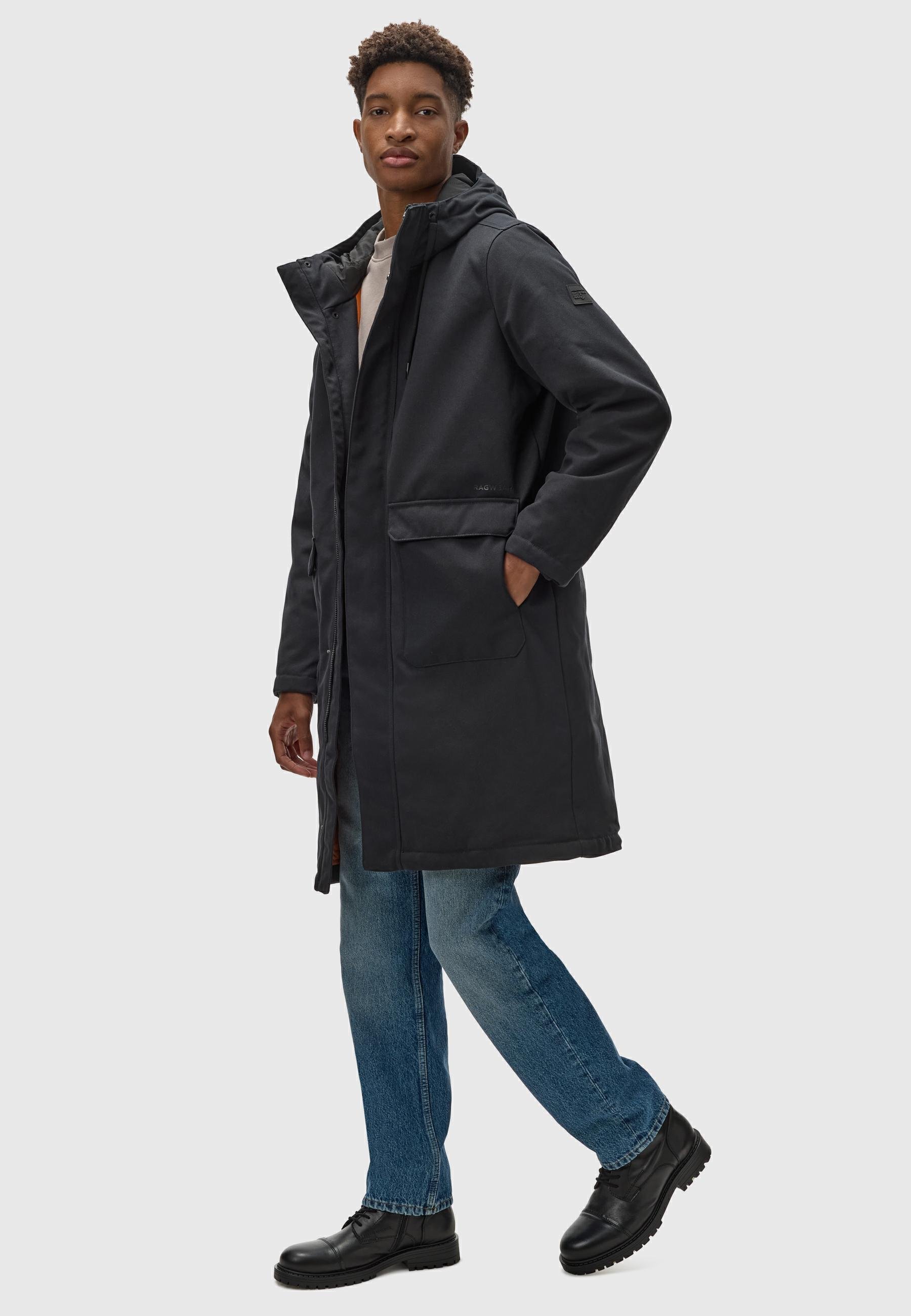 Ragwear MR THEM - Parka - noire