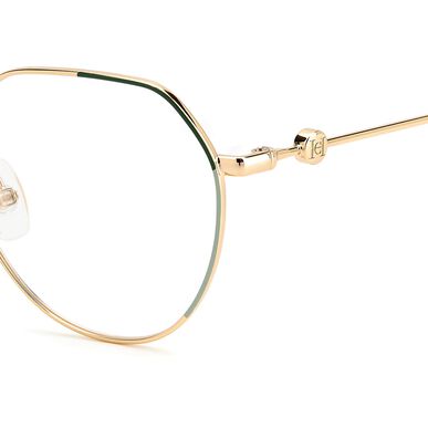 Carolina Herrera gullfarget brilleinnfatning Ch 0059 Carolina Herrera