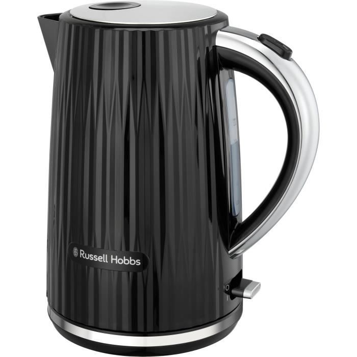Hervidor de agua - RUSSELL HOBBS - EDEN - 2400 W - 1,7 L - Negro