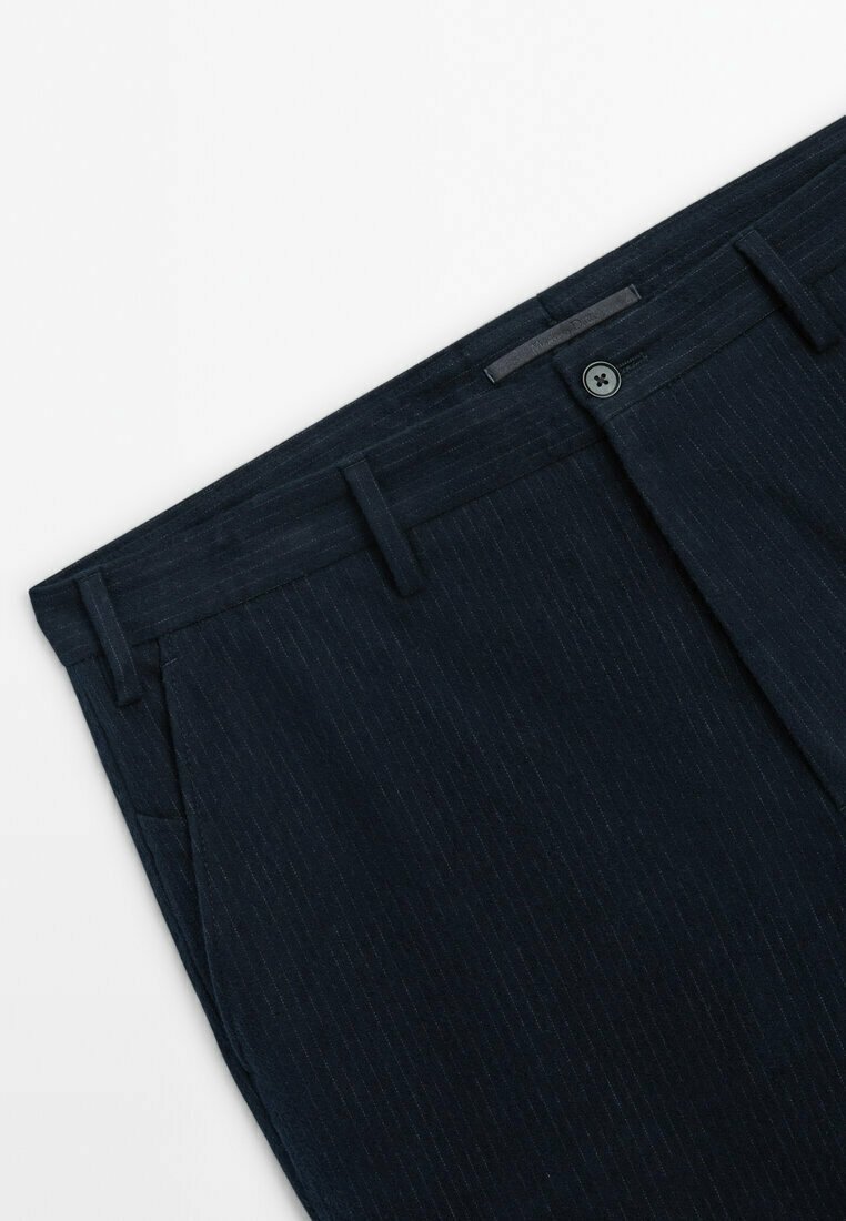 Massimo Dutti Chino - donkerblauw