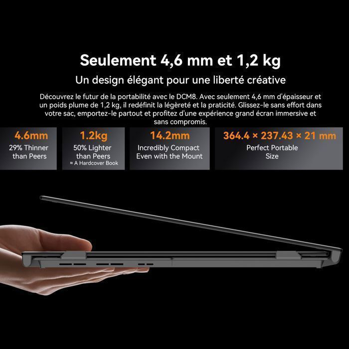 Blackview DCM8 Moniteur portable 15,3