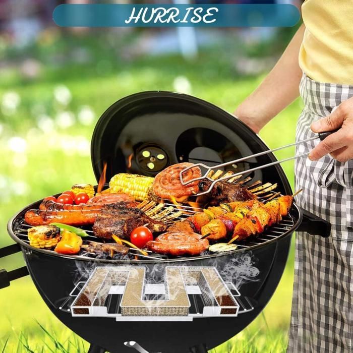 Sonew fumeur de viande alimentaire en acier inoxydable Générateur de fumée froide en acier articles accessoire Couleur assortie