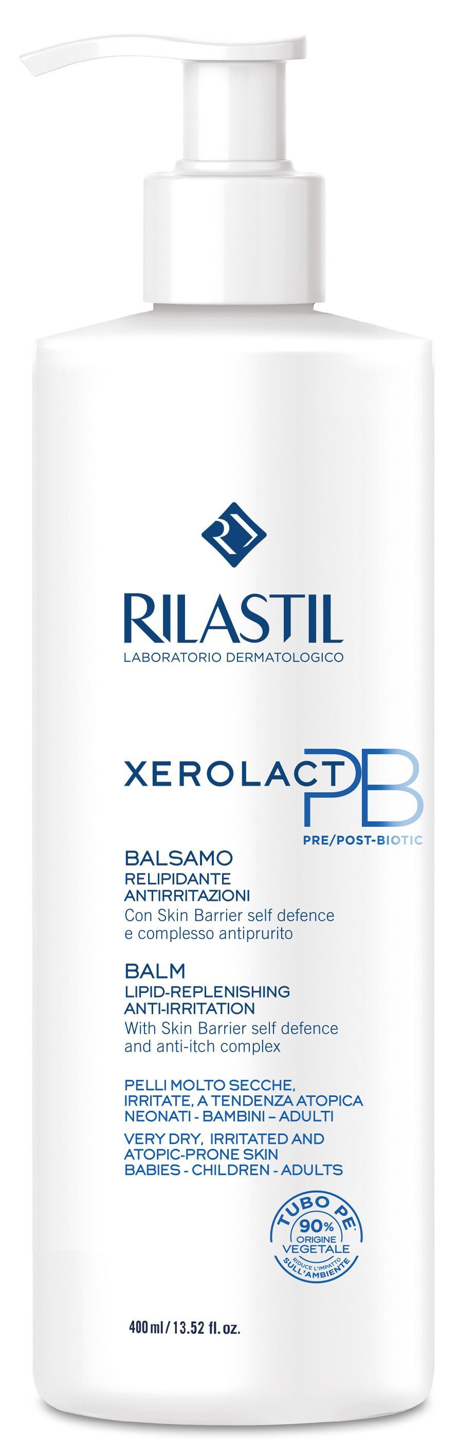 „Xerolact PB“ lipidus papildantis balzamas kūno aliejai