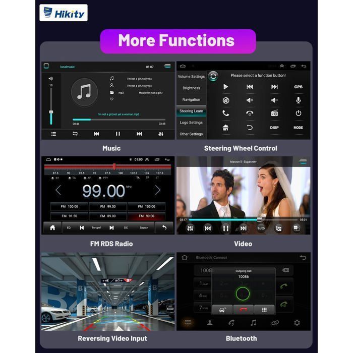 Radio para coche Android de 9