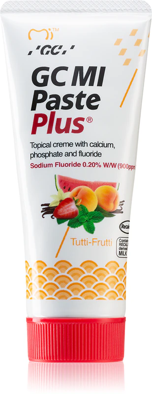 GC MI Paste Plus Remineralizačný ochranný krém pre citlivé zuby s fluoridom