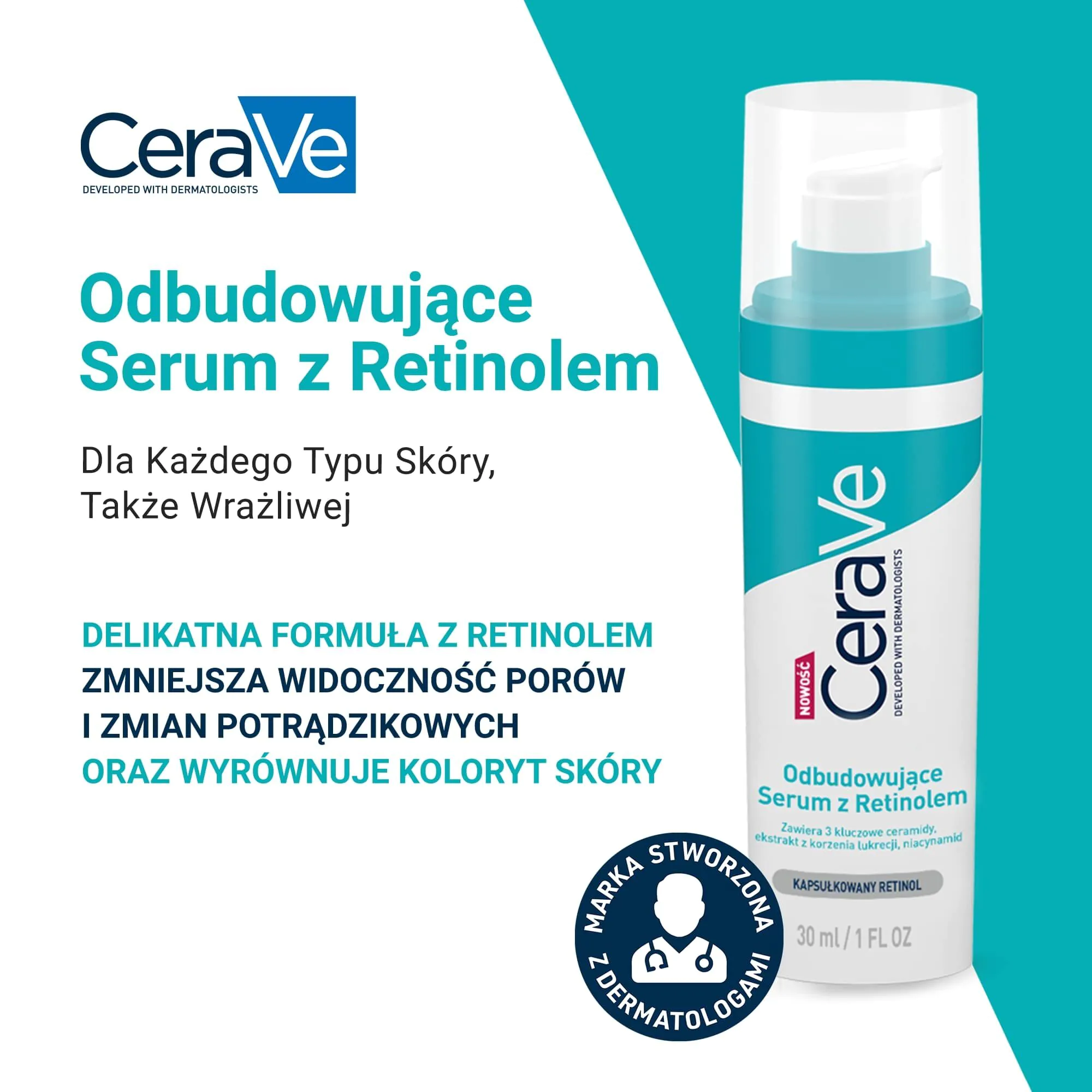 CeraVe Odbudowujące serum z retinolem
