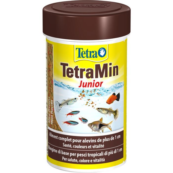 Alimento para peces - TETRA - Min Mini - 100 ml - Gránulos de hundimiento lento - Para peces pequeños