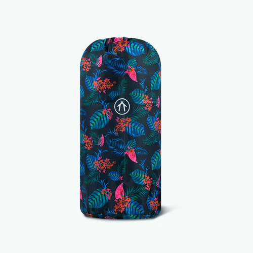 Cabaia Serviette ronde Boracay bleu marine