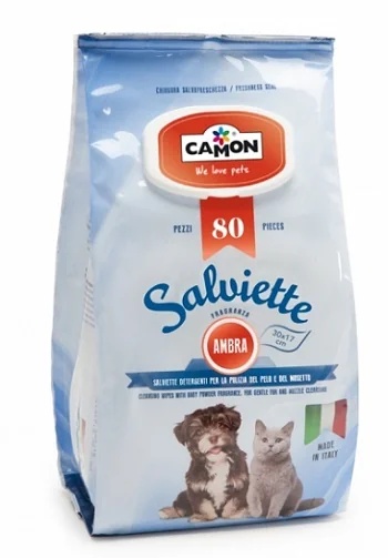 Servilletas CAMON color ámbar, 80 unidades