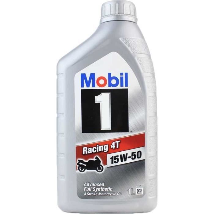 Huile Mobil 1 Racing 4T 1L (bidon)