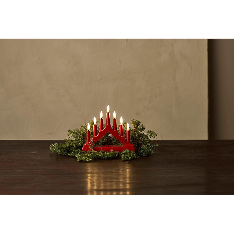 Corona de Adviento casera de 7 brazos, Oslo