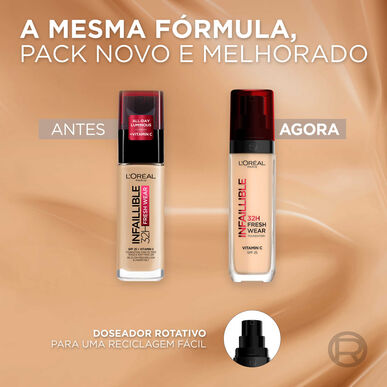 Fond de teint liquide L'Oréal Paris Infaillible Freshwear 32h 30 ml