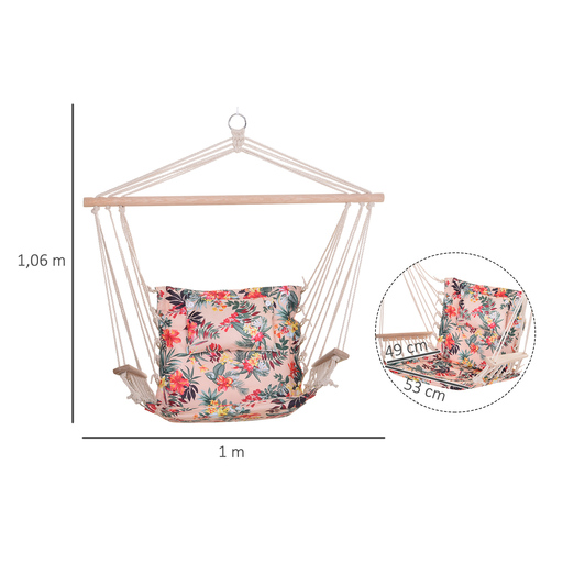 Scaun suspendat Outsunny 84a-142gn