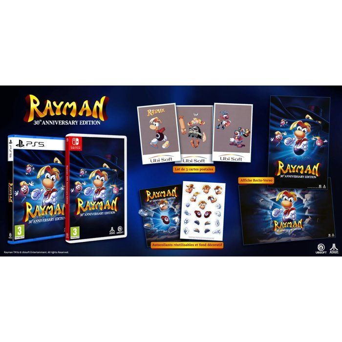 Rayman 30th - Anniversary Edition - Jeu PS5