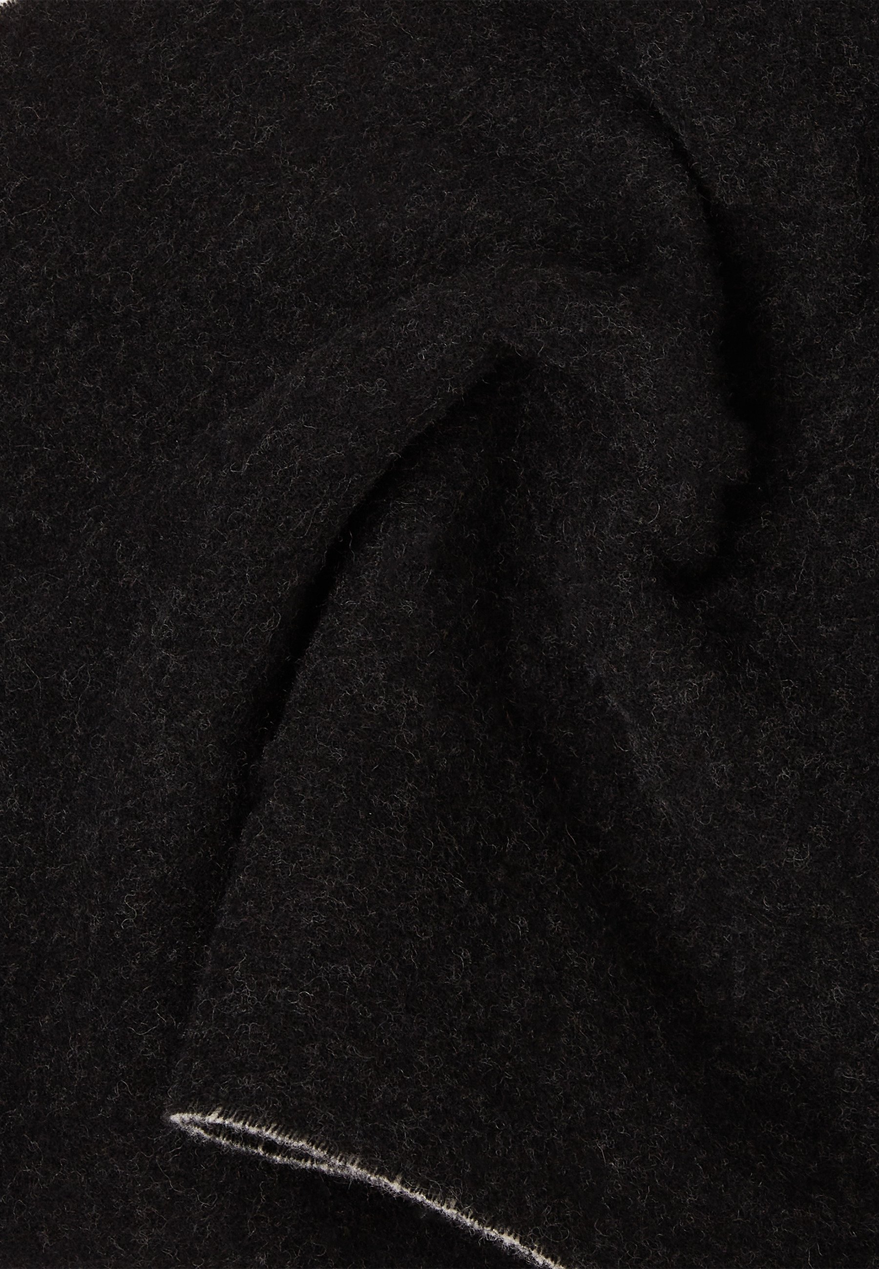 KARL LAGERFELD ESSENTIAL SCARF - Sjaal - zwart/wit