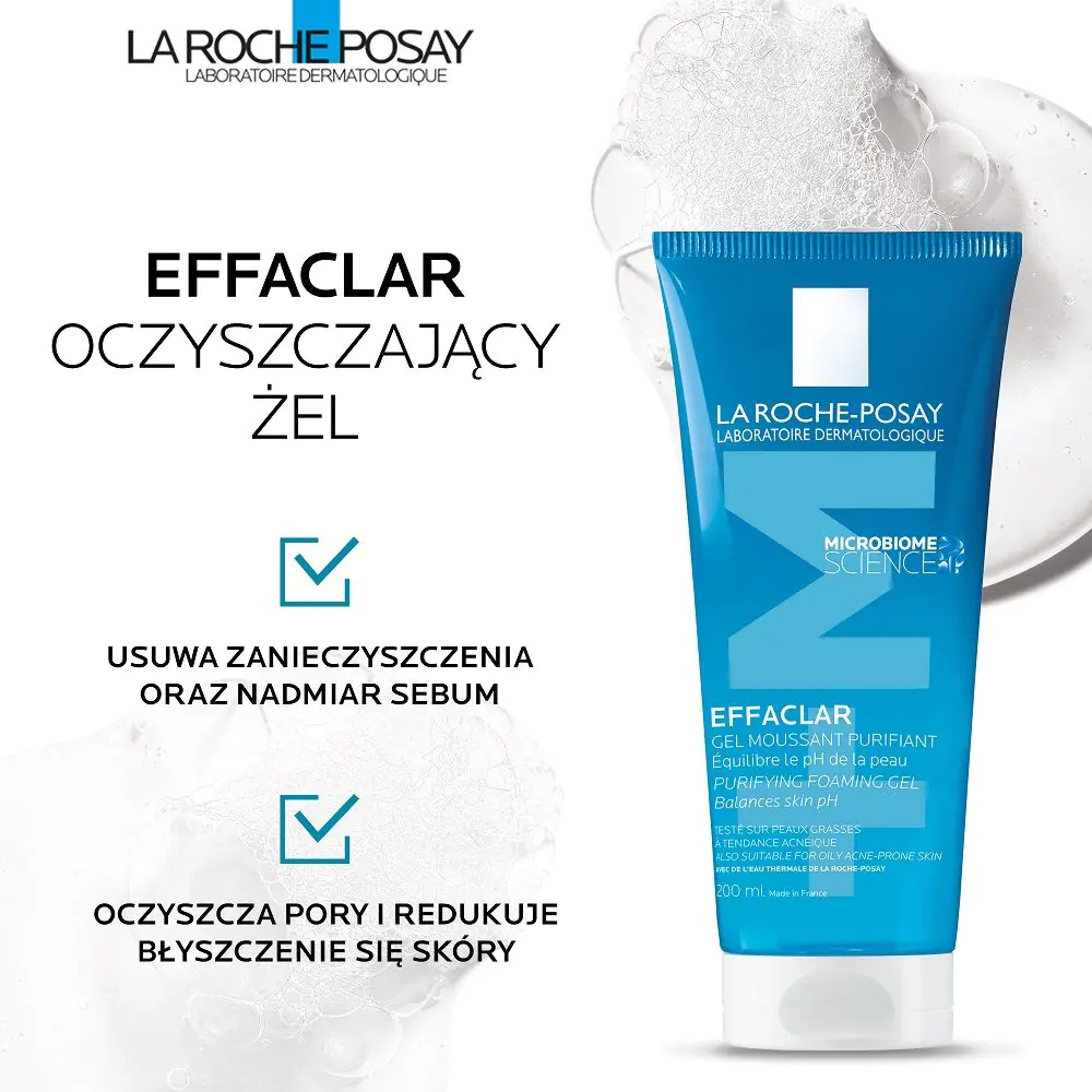 La Roche-Posay Effaclar Żel do mycia twarzy bez mydła