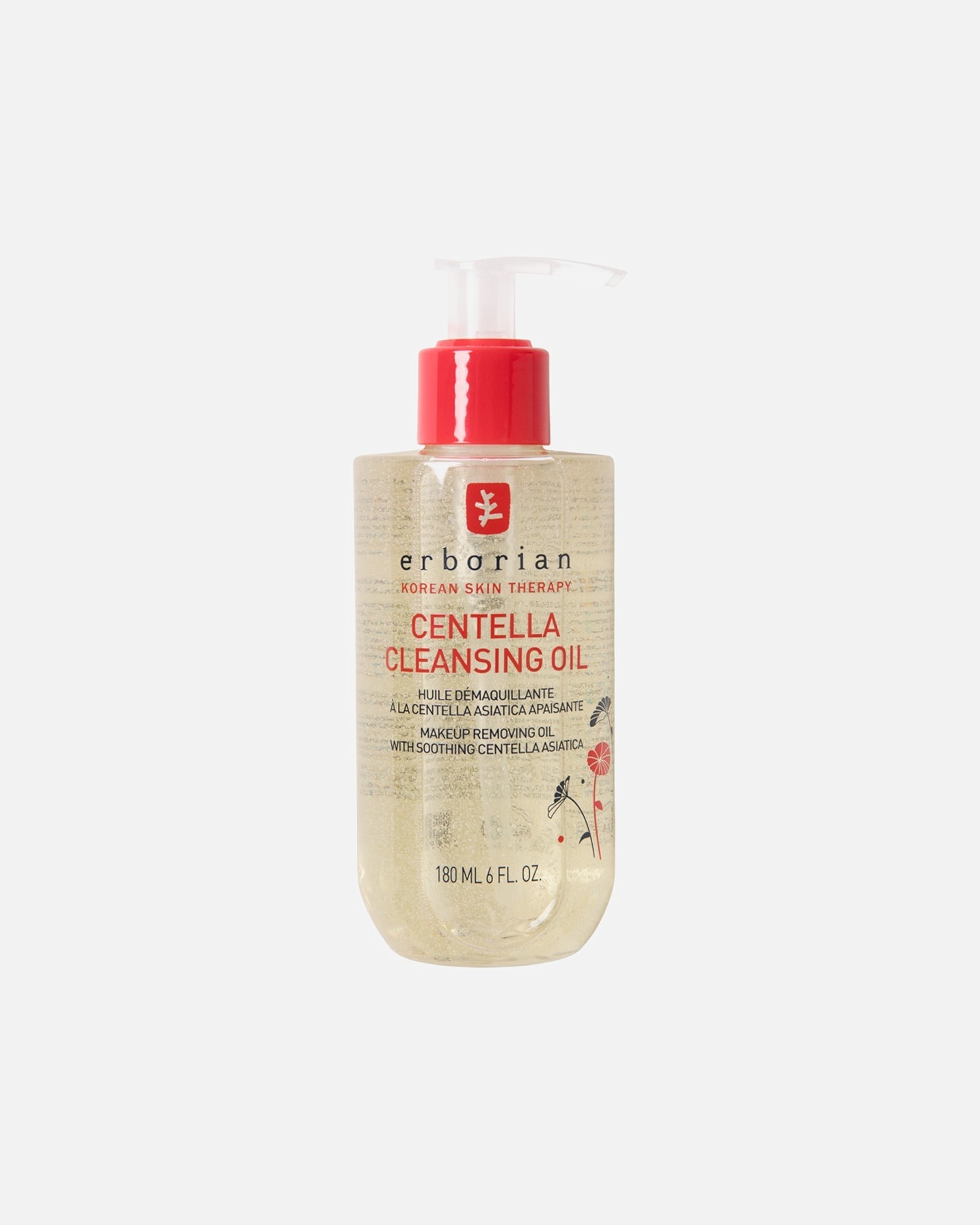 Olio detergente alla centella asiatica ERBORIAN - 30 ml