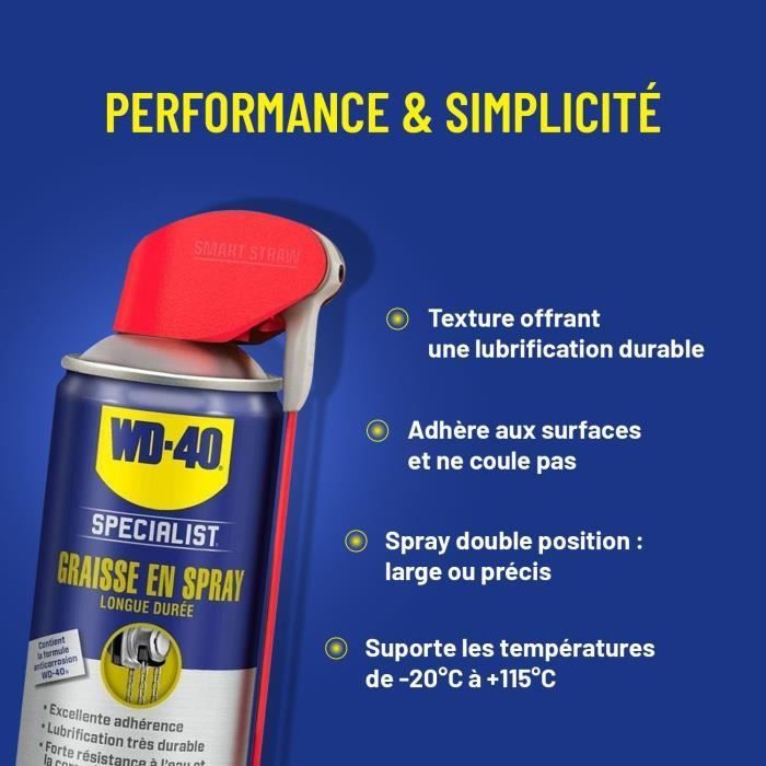 Grasa en aerosol especializada WD-40 de 400 ml