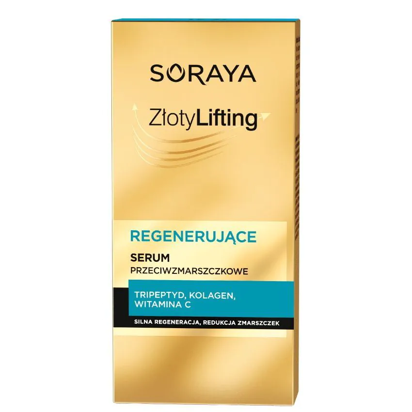 Soraya Złoty Lifting Regenerujące serum przeciwzmarszczkowe 60+ 30ml