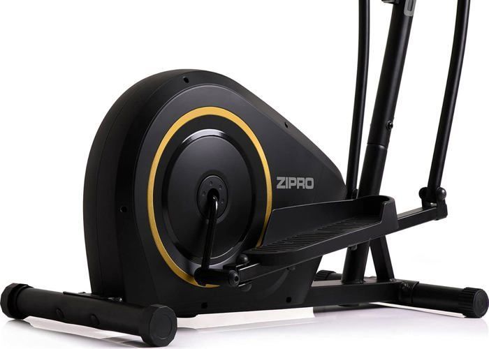 Zipro Crosstrainer Burn, ellittica fino a 120 kg, attrezzatura per allenamento cardio domestico, macchina per il fitness