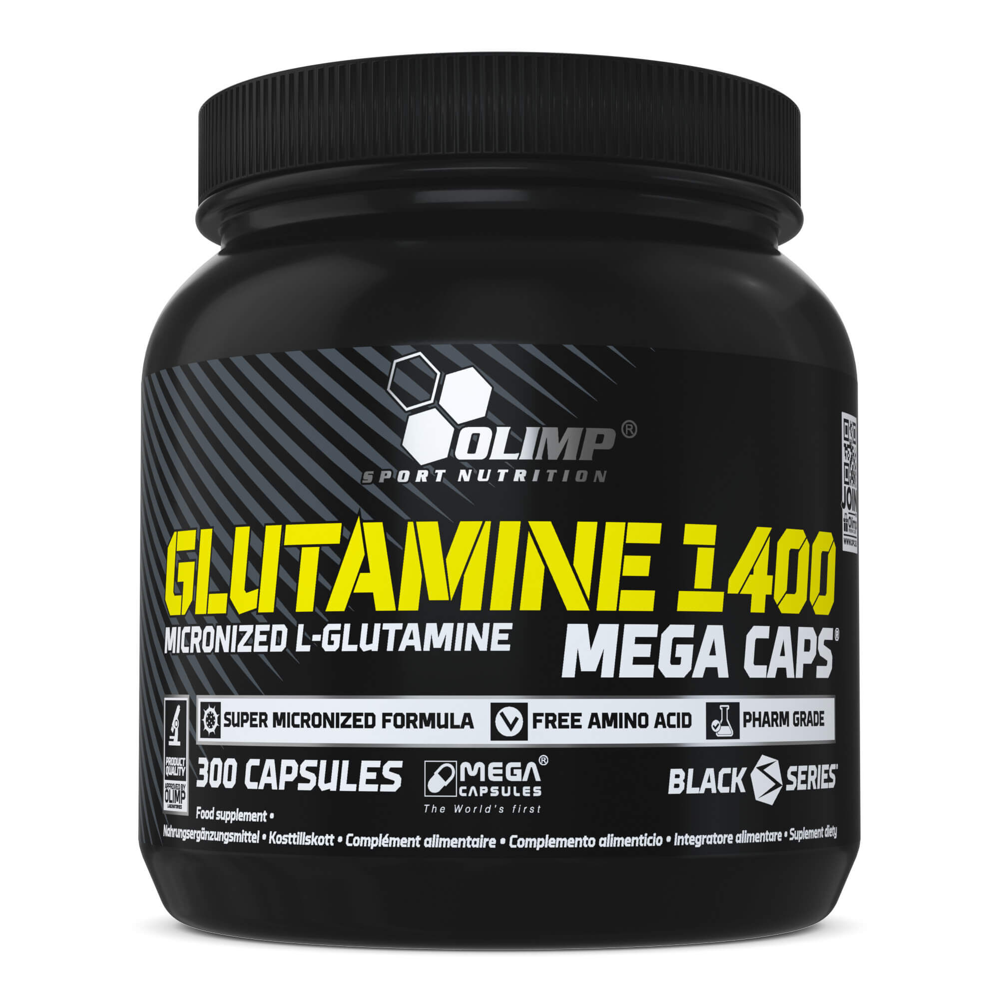 Olimp Sport Nutrition Glutamine 1400 Méga Gélules