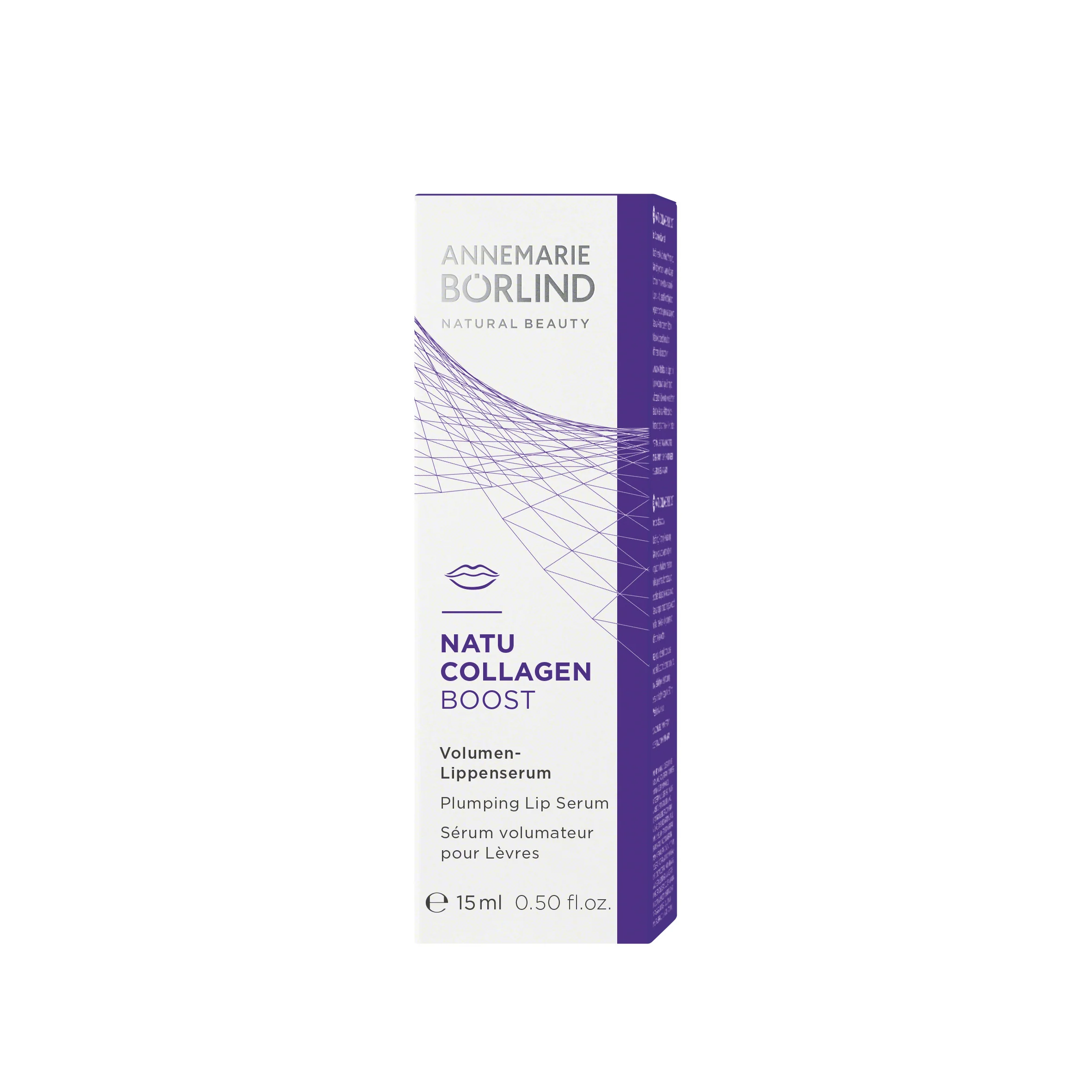 Natucollagen Boost Plumping Lip Serum - Contorno labbra antirughe, Volumizzante Labbra