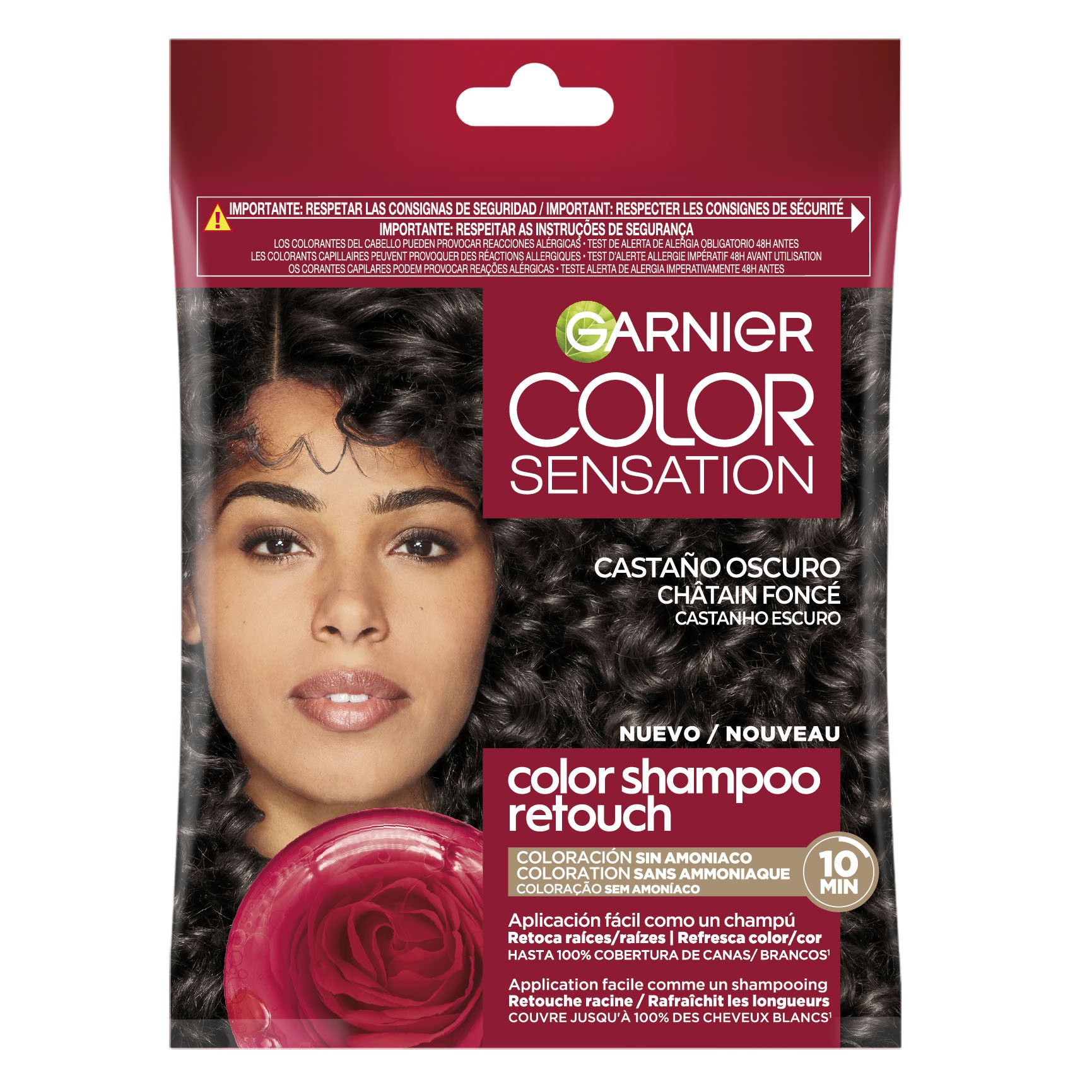 Color Sensation Color šampon za retuširanje polutrajne boje za kosu bez amonijaka Kupaljke za bojenje