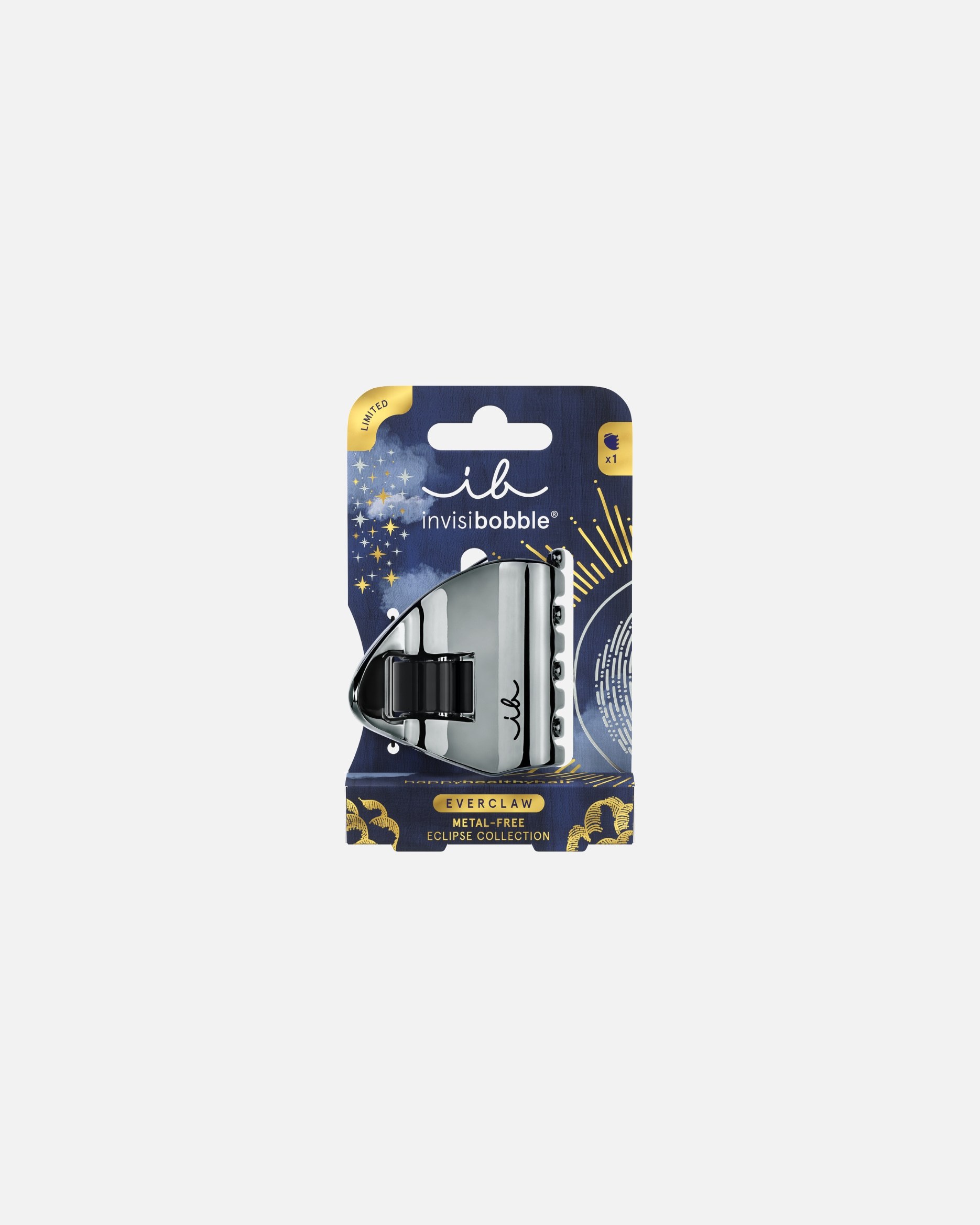 Invisibobble plaukų segtukas „Everclaw Eclipse Moonbeam“ - 1 vnt.