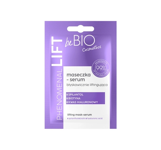 Bebio Phenomenal Lift maseczka-serum błyskawicznie liftingująca 10 ml