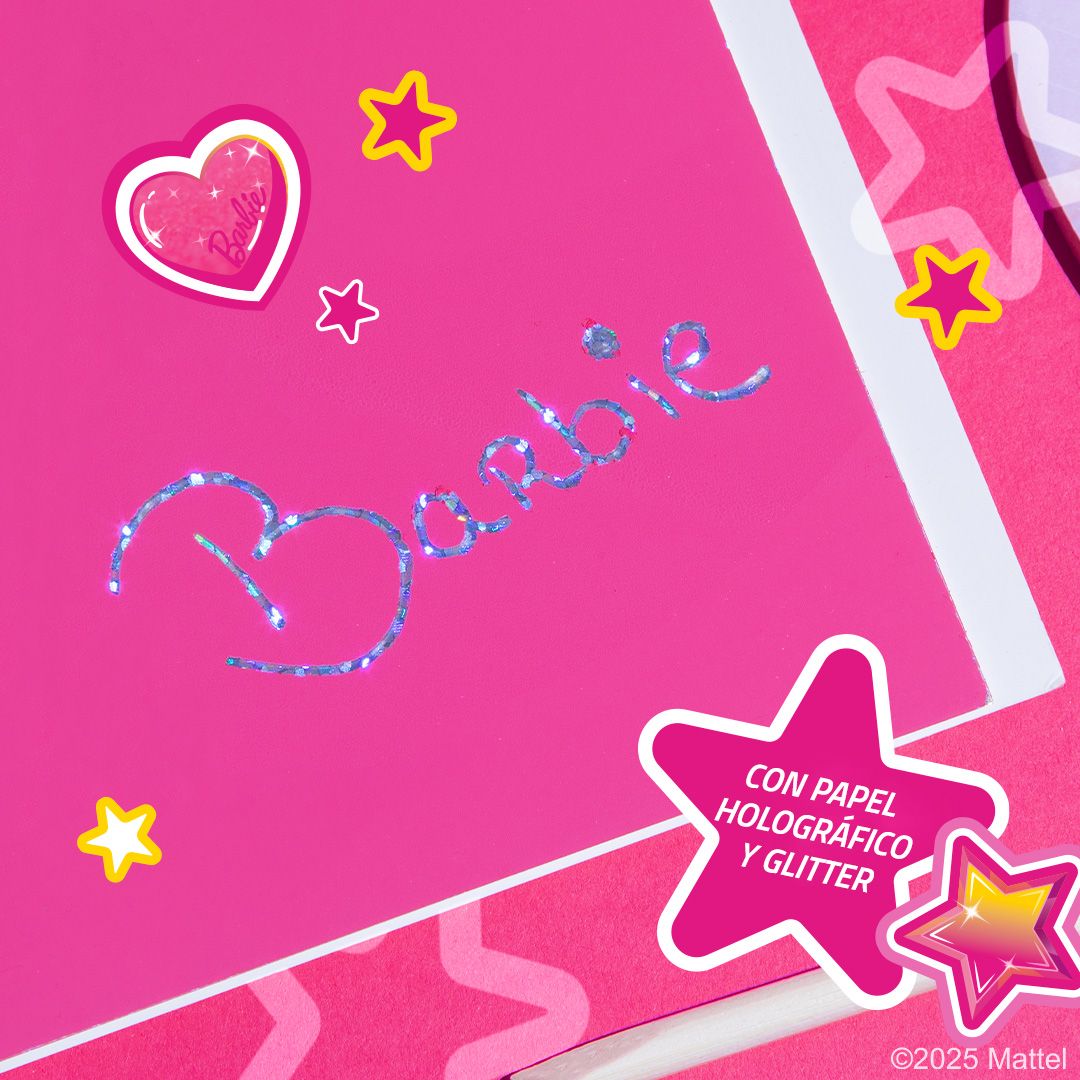 Barbie™ / Princeza Magična Roza Sveska za Grebanje Papirnica