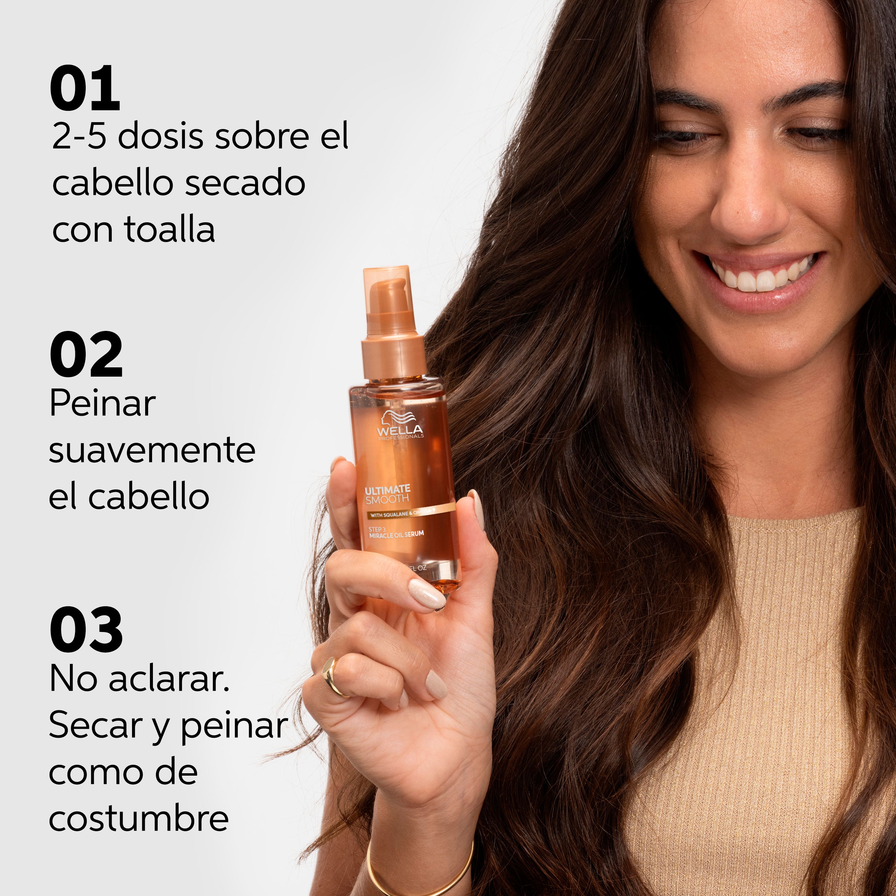 Ultimate Smooth Miracle Oil Serum Фризерски третмани