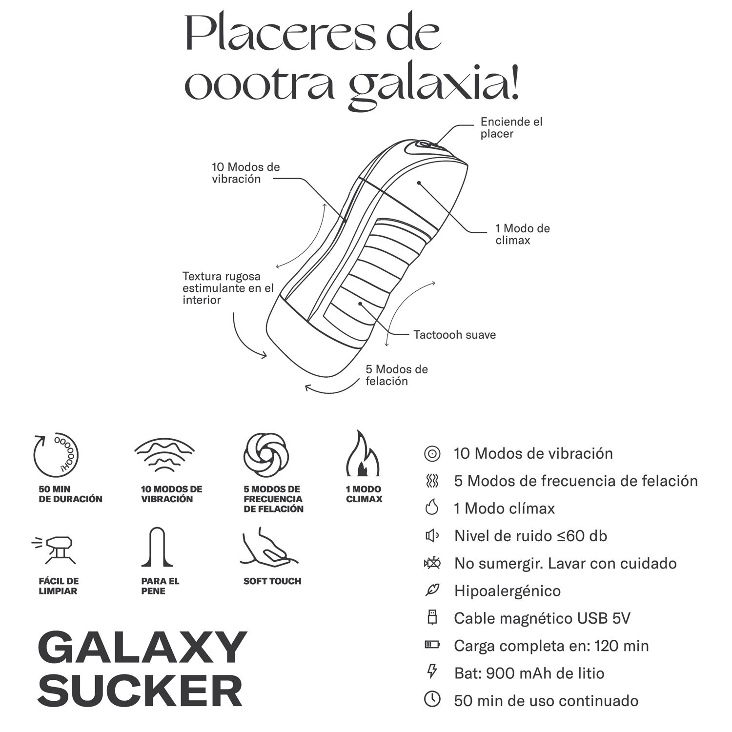„Galaxy Sucker“ Oralinio sekso simuliatoriai