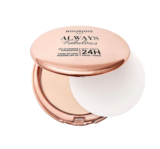 Bourjois Always Fabulous podkład w kompakcie 100 Rose Ivory 7 g