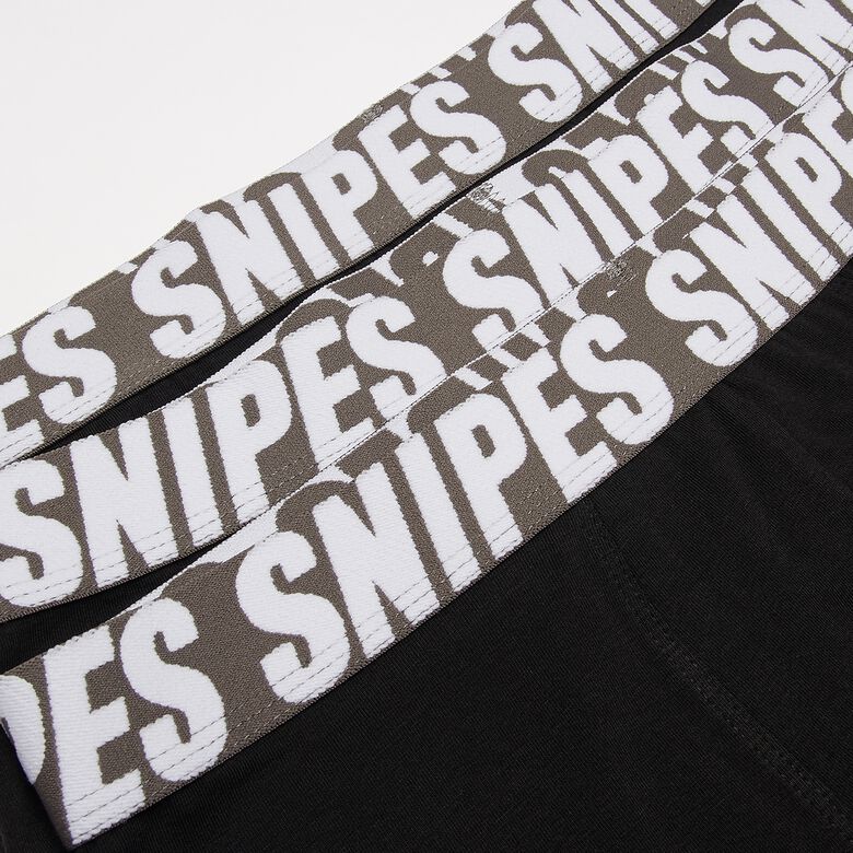 Calzoncillos bóxer con cinta gris y logo estampado (paquete de 3)