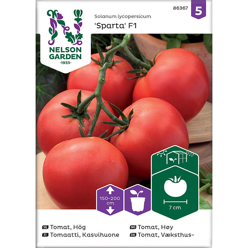 Nelson garden Frön Tomat Hög, Sparta F1