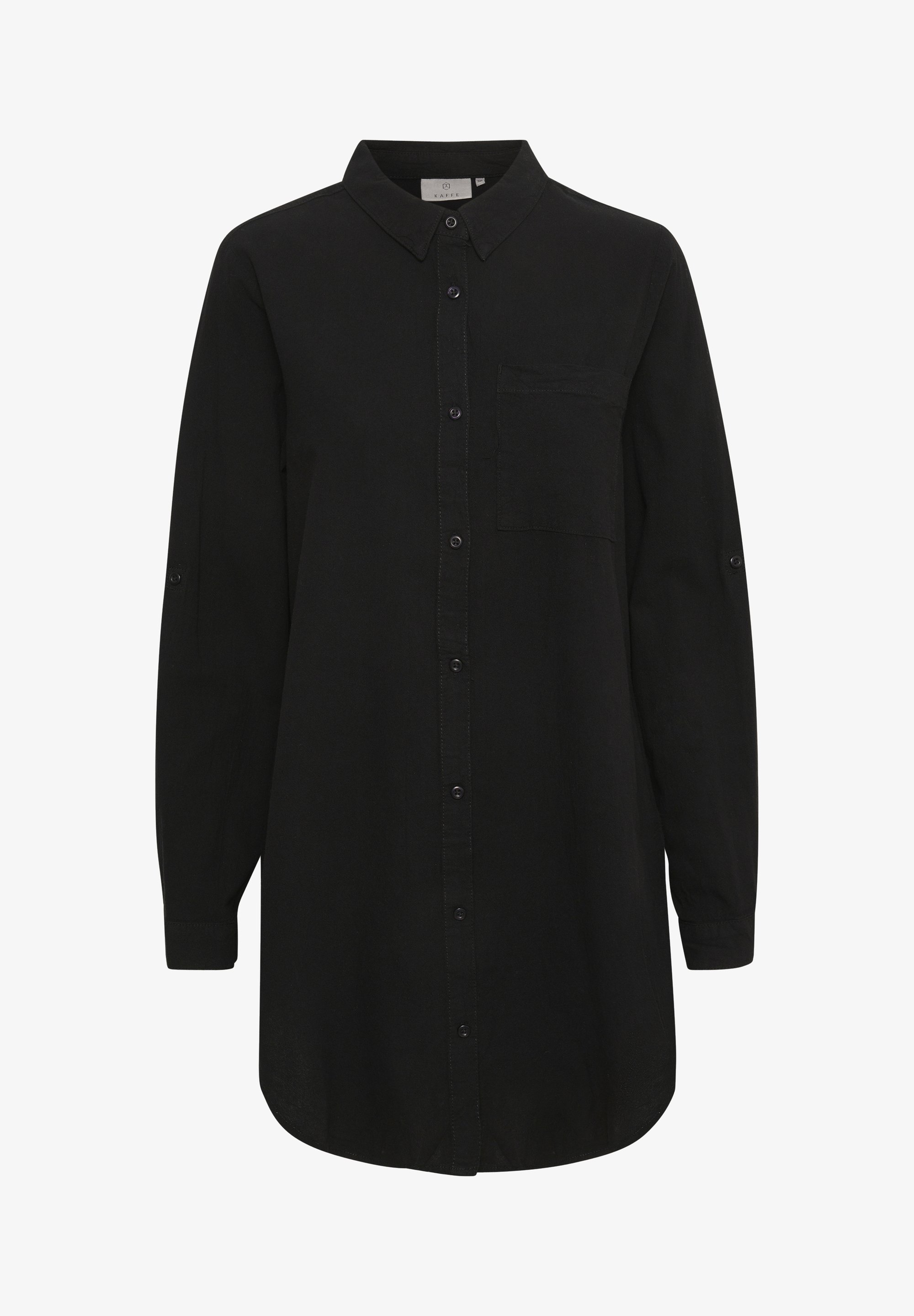 Kaffe KANAYA - Blouse met knoopsluiting - diepzwart