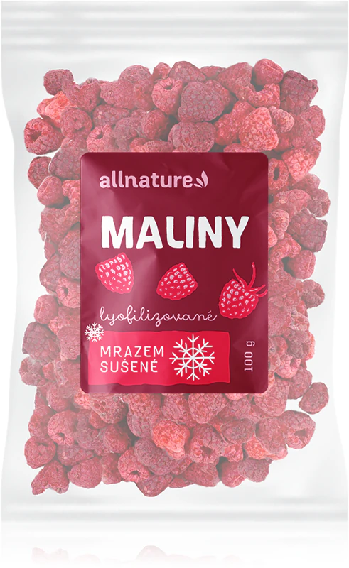 Framboesas liofilizadas Allnature