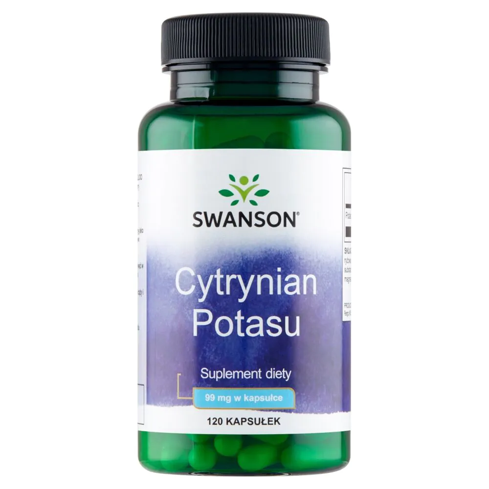 Swanson Cytrynian Potasu Tabletki